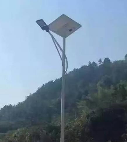 【太陽能路燈案例】陜西省漢中市農村道路亮化工程